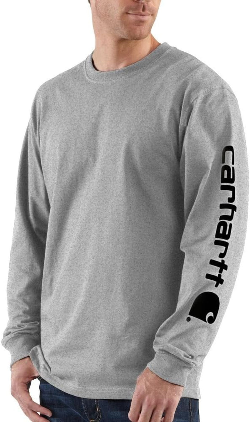 Men'S Dearborn Loose LS Logo T-Shirt