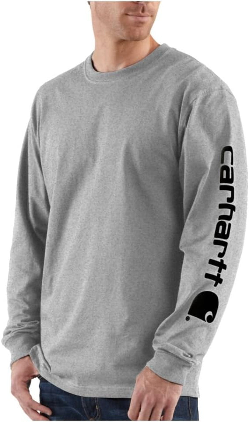Men'S Dearborn Loose LS Logo T-Shirt